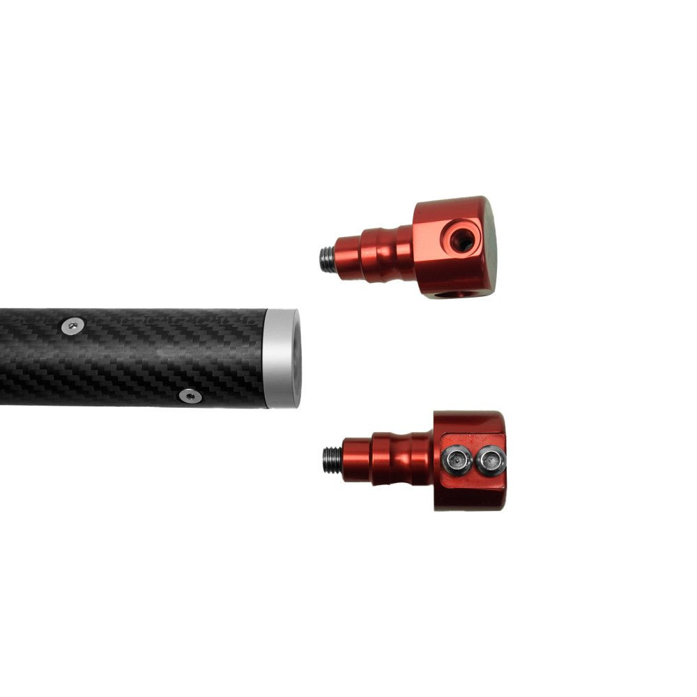 Hail King Rod - 4.0 - Carbon Fiber Rod with whale tails accessory - Twist Lock - Fast PDR Tools