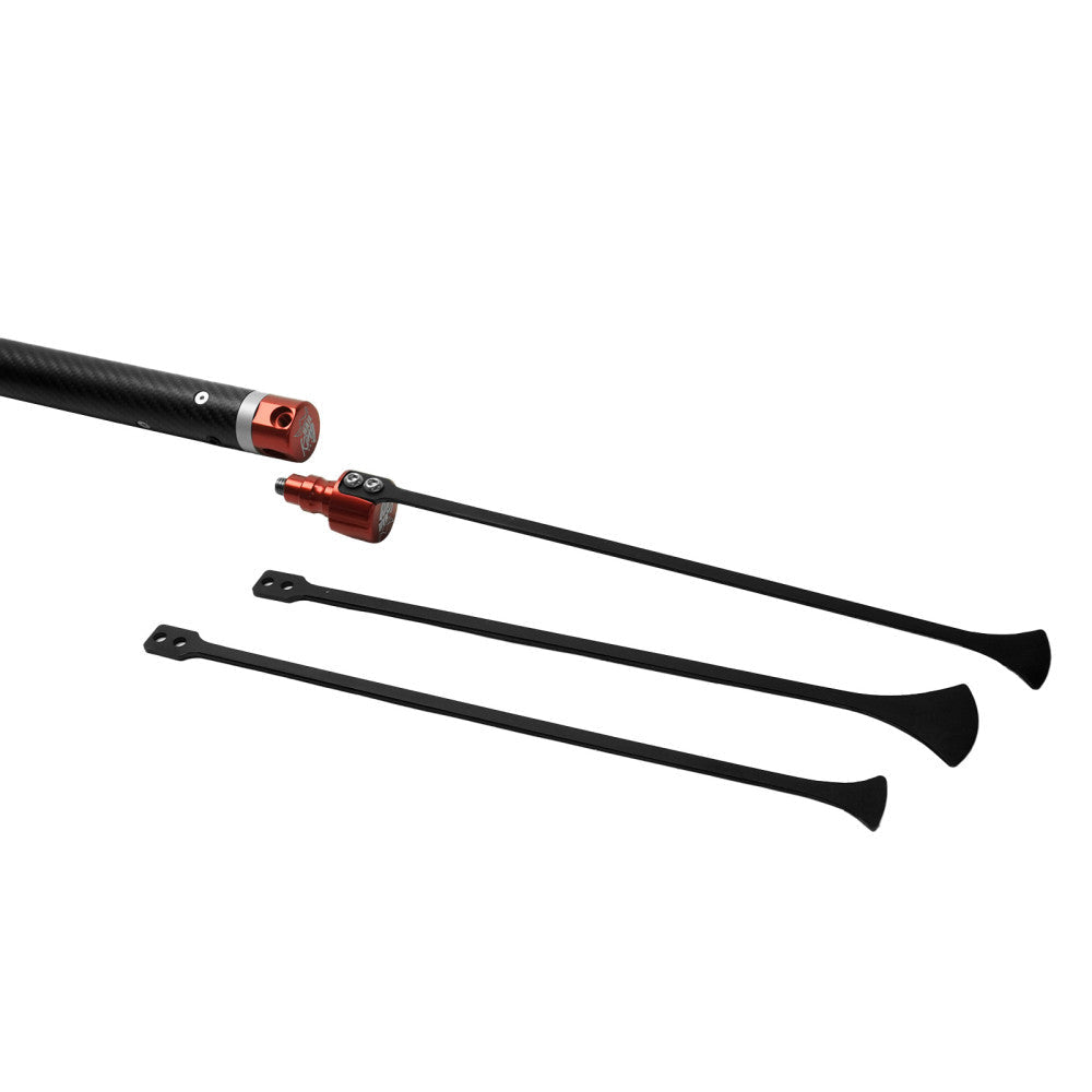 Hail King Rod - 4.0 - Carbon Fiber Rod with whale tails accessory - Twist Lock - Fast PDR Tools