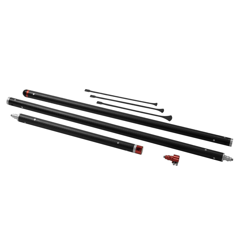 Hail King Rod - 4.0 - Carbon Fiber Rod with whale tails accessory - Twist Lock - Fast PDR Tools