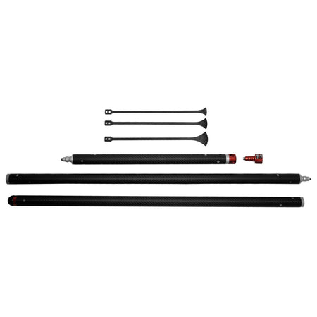 Hail King Rod - 4.0 - Carbon Fiber Rod with whale tails accessory - Twist Lock - Fast PDR Tools