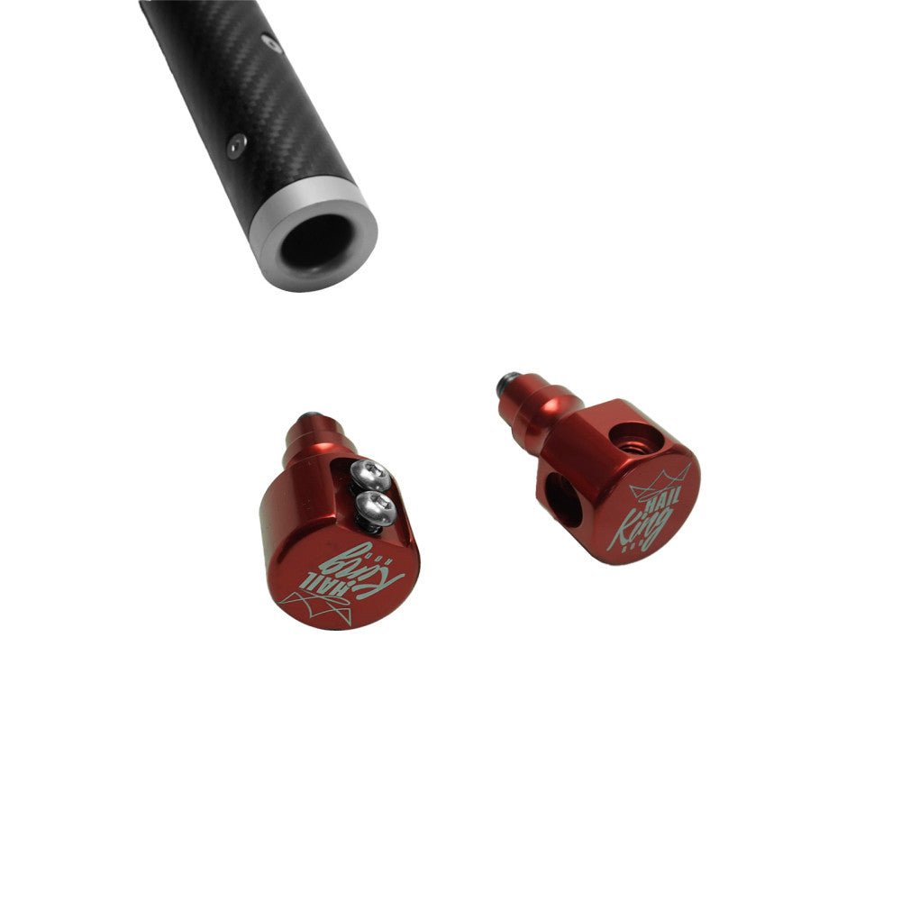 Hail King Rod - 4.0 - Carbon Fiber Rod with whale tails accessory - Twist Lock - Fast PDR Tools