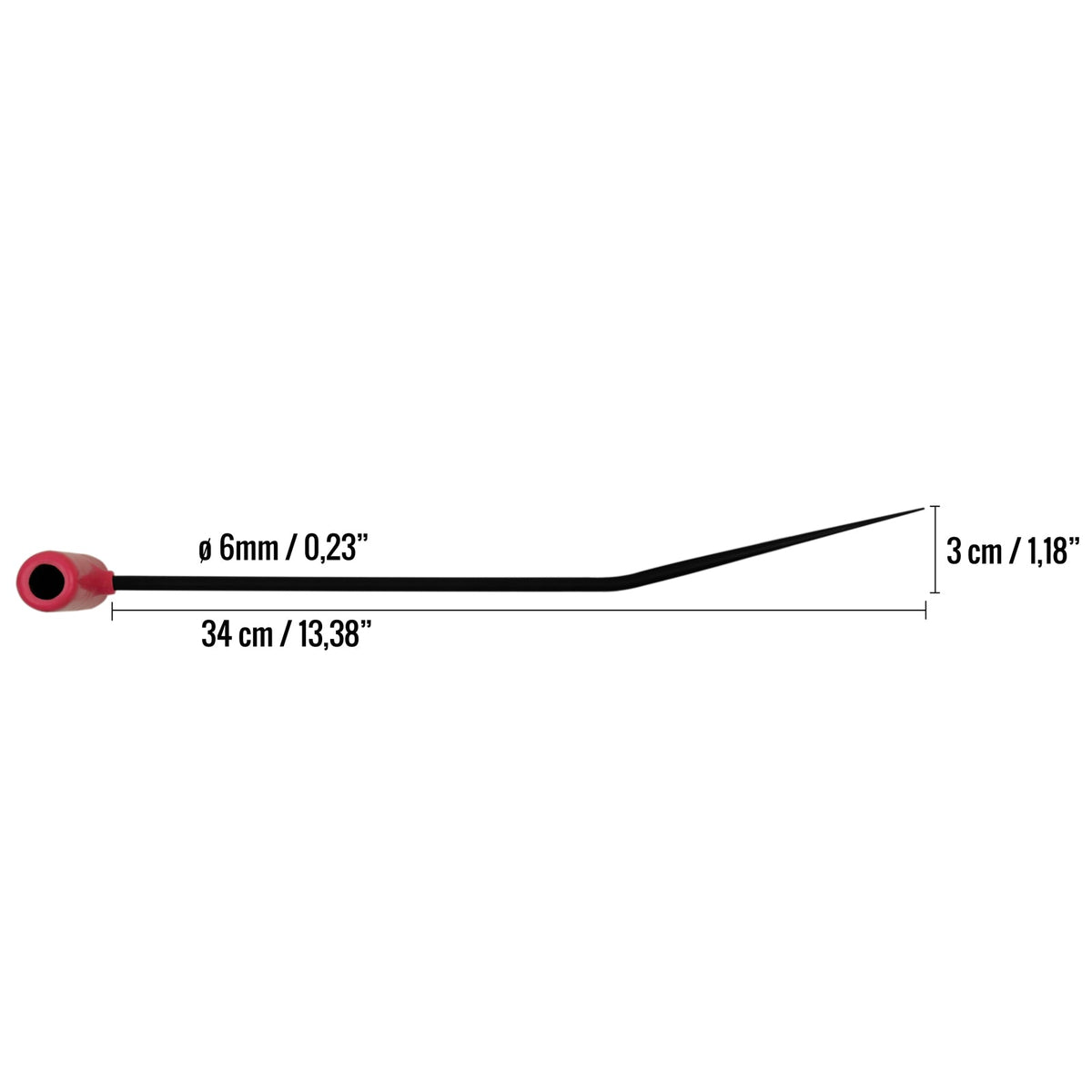 Spatulated Straight Rod - Fast PDR Tools