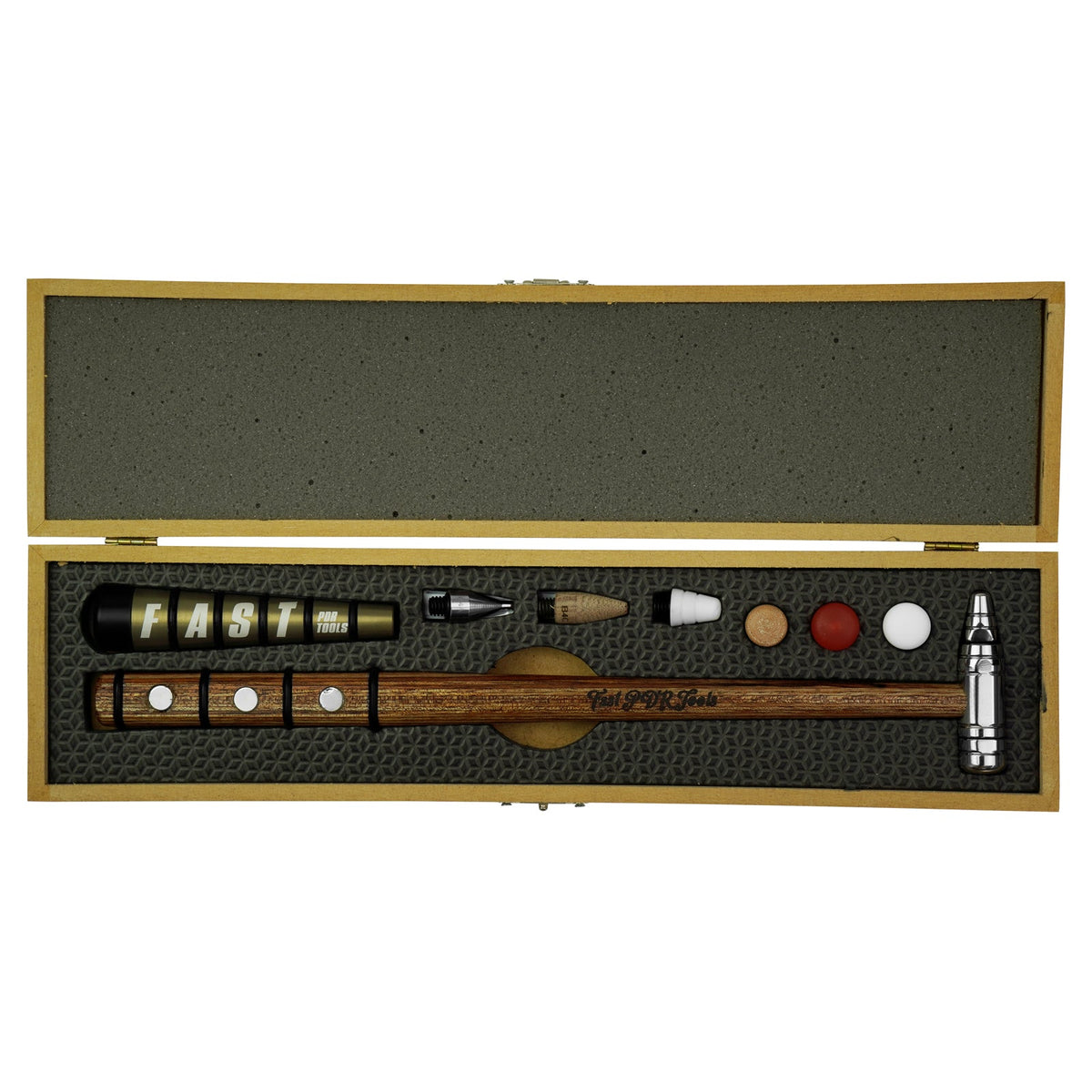 Super Blending Hammer Full Set, magnetic pin, tips and exclusive case - Fast PDR Tools