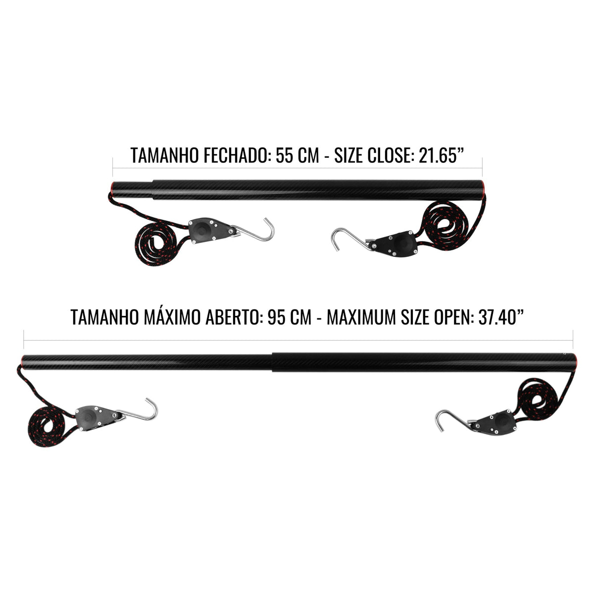 Support for carbon fiber rod - Fast PDR Tools